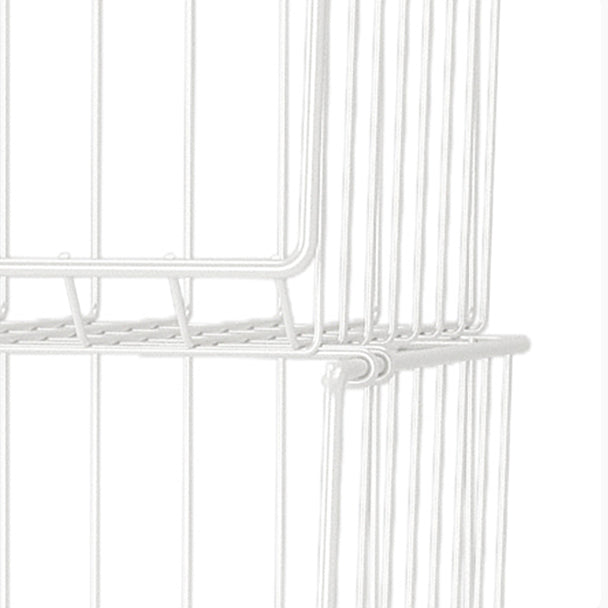 Black and White Industrial Bookshelf Iron Bookshelf with Caster Wheels Clearhalo 'Bookcases' 'furn' 'furn_bookcases' 'Furniture' 'furniture_bookcases' 'kitchen' 'kitchen_bookcases' 'Living Room Furniture' 'Office Furniture' 4804378