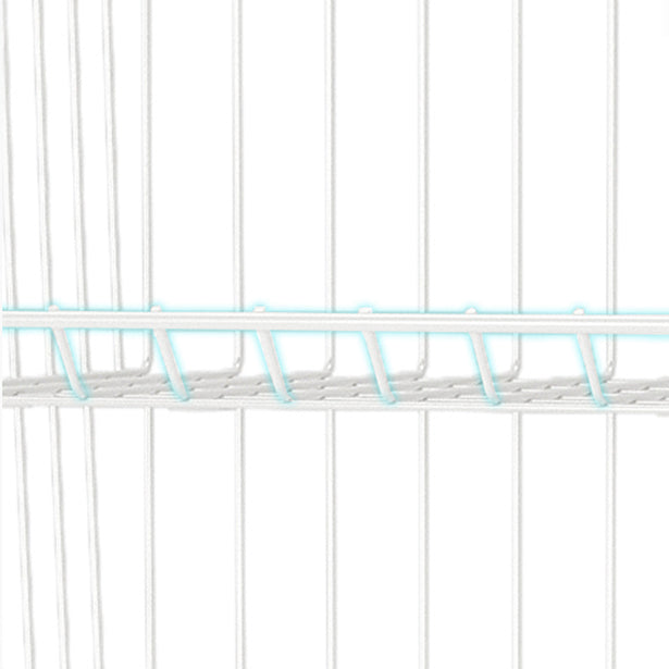 Black and White Industrial Bookshelf Iron Bookshelf with Caster Wheels Clearhalo 'Bookcases' 'furn' 'furn_bookcases' 'Furniture' 'furniture_bookcases' 'kitchen' 'kitchen_bookcases' 'Living Room Furniture' 'Office Furniture' 4804380