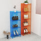 9.84"W Bookshelf Glam Style Closed Back Acrylic Bookcase for Office and Study Room Clearhalo 'Bookcases' 'furn' 'furn_bookcases' 'Furniture' 'furniture_bookcases' 'kitchen' 'kitchen_bookcases' 'Living Room Furniture' 'Office Furniture' 4804412