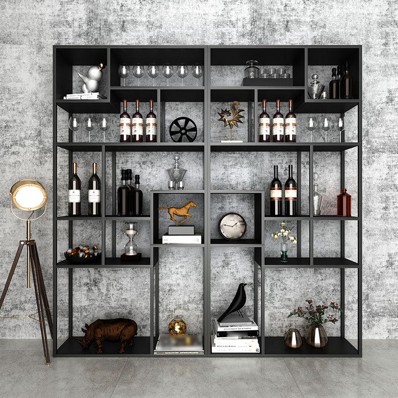 9.84"W Bookshelf Industrial Style Open Back Bookcase for Study Room Home Office Clearhalo 'Bookcases' 'furn' 'furn_bookcases' 'Furniture' 'furniture_bookcases' 'kitchen' 'kitchen_bookcases' 'Living Room Furniture' 'Office Furniture' 4804433