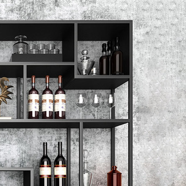 9.84"W Bookshelf Industrial Style Open Back Bookcase for Study Room Home Office Clearhalo 'Bookcases' 'furn' 'furn_bookcases' 'Furniture' 'furniture_bookcases' 'kitchen' 'kitchen_bookcases' 'Living Room Furniture' 'Office Furniture' 4804438