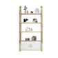 11.81"W Bookcase Open Back Glam Style Bookshelf for Study Room Home Office Clearhalo 'Bookcases' 'furn' 'furn_bookcases' 'Furniture' 'furniture_bookcases' 'kitchen' 'kitchen_bookcases' 'Living Room Furniture' 'Office Furniture' 4804457