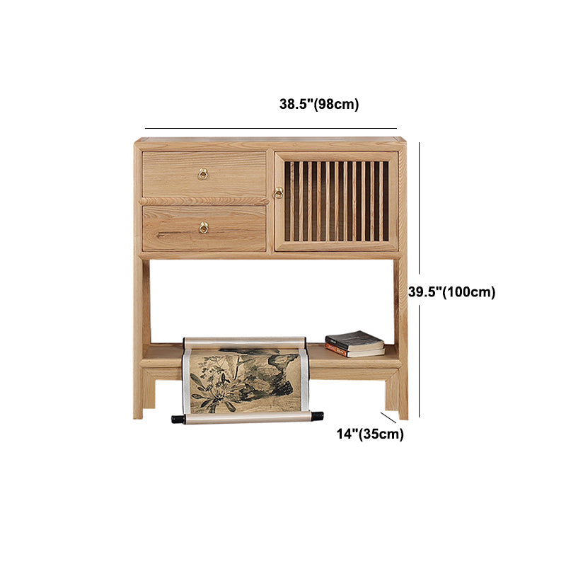 Natural Bookshelf Solid Wood Scandinavian Style Bookcase for Home Office Clearhalo 'Bookcases' 'furn' 'furn_bookcases' 'Furniture' 'furniture_bookcases' 'kitchen' 'kitchen_bookcases' 'Living Room Furniture' 'Office Furniture' 4804505
