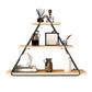 Industrial Wall Mounted Bookshelf Black Iron Frame Pine Shelf Bookshelf for Living Room Clearhalo 'Bookcases' 'furn' 'furn_bookcases' 'Furniture' 'furniture_bookcases' 'kitchen' 'kitchen_bookcases' 'Living Room Furniture' 'Office Furniture' 4804516