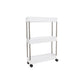 Plastic Bookshelf White Open Shelf Bookcase for Home Study Room Office 15.7"L x 8.7"W x 24.4"H Clearhalo 'Bookcases' 'furn' 'furn_bookcases' 'Furniture' 'furniture_bookcases' 'kitchen' 'kitchen_bookcases' 'Living Room Furniture' 'Office Furniture' 4804655