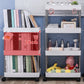 Plastic Bookshelf White Open Shelf Bookcase for Home Study Room Office Clearhalo 'Bookcases' 'furn' 'furn_bookcases' 'Furniture' 'furniture_bookcases' 'kitchen' 'kitchen_bookcases' 'Living Room Furniture' 'Office Furniture' 4804658