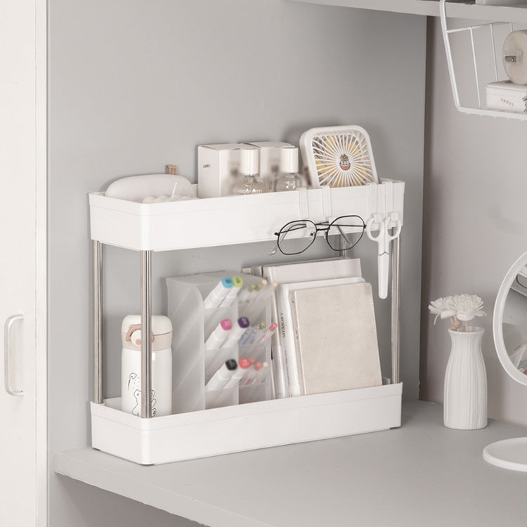 Plastic Bookshelf White Open Shelf Bookcase for Home Study Room Office Clearhalo 'Bookcases' 'furn' 'furn_bookcases' 'Furniture' 'furniture_bookcases' 'kitchen' 'kitchen_bookcases' 'Living Room Furniture' 'Office Furniture' 4804662