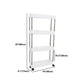 Plastic Bookshelf White Open Shelf Bookcase for Home Study Room Office Clearhalo 'Bookcases' 'furn' 'furn_bookcases' 'Furniture' 'furniture_bookcases' 'kitchen' 'kitchen_bookcases' 'Living Room Furniture' 'Office Furniture' 4804665