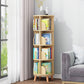 Solid Wood Bookshelf Contemporary Style Natural Bookcase for Home Office Clearhalo 'Bookcases' 'furn' 'furn_bookcases' 'Furniture' 'furniture_bookcases' 'kitchen' 'kitchen_bookcases' 'Living Room Furniture' 'Office Furniture' 4804672