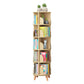 Solid Wood Bookshelf Contemporary Style Natural Bookcase for Home Office 18.1"L x 18.1"W x 65"H Clearhalo 'Bookcases' 'furn' 'furn_bookcases' 'Furniture' 'furniture_bookcases' 'kitchen' 'kitchen_bookcases' 'Living Room Furniture' 'Office Furniture' 4804677
