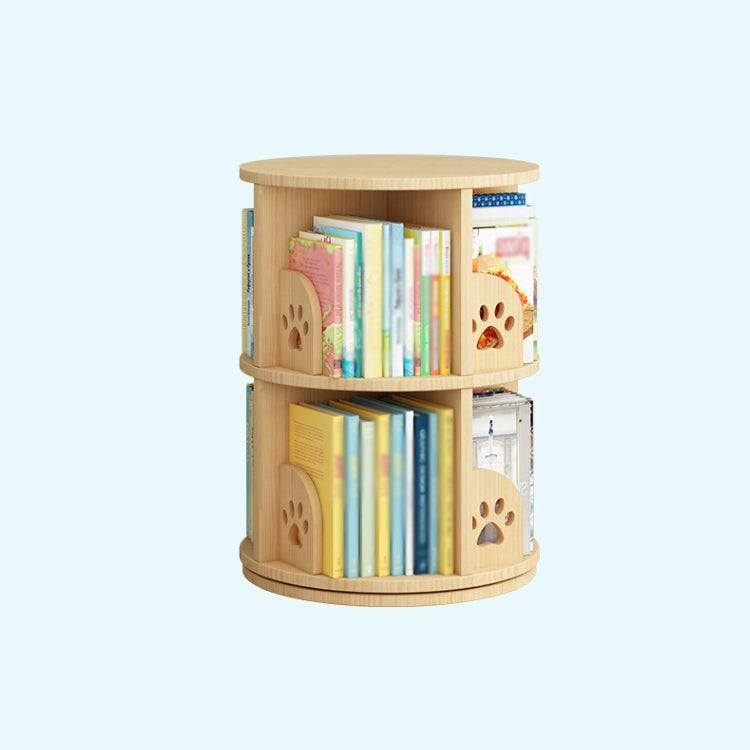 Solid Wood Bookshelf Contemporary Style Natural Bookcase for Home Office Clearhalo 'Bookcases' 'furn' 'furn_bookcases' 'Furniture' 'furniture_bookcases' 'kitchen' 'kitchen_bookcases' 'Living Room Furniture' 'Office Furniture' 4804678