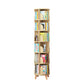 Solid Wood Bookshelf Contemporary Style Natural Bookcase for Home Office 18.1"L x 18.1"W x 77.2"H Clearhalo 'Bookcases' 'furn' 'furn_bookcases' 'Furniture' 'furniture_bookcases' 'kitchen' 'kitchen_bookcases' 'Living Room Furniture' 'Office Furniture' 4804679
