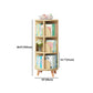 Solid Wood Bookshelf Contemporary Style Natural Bookcase for Home Office Clearhalo 'Bookcases' 'furn' 'furn_bookcases' 'Furniture' 'furniture_bookcases' 'kitchen' 'kitchen_bookcases' 'Living Room Furniture' 'Office Furniture' 4804684