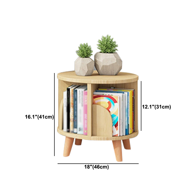 Solid Wood Bookshelf Contemporary Style Natural Bookcase for Home Office Clearhalo 'Bookcases' 'furn' 'furn_bookcases' 'Furniture' 'furniture_bookcases' 'kitchen' 'kitchen_bookcases' 'Living Room Furniture' 'Office Furniture' 4804688
