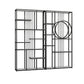 Industrial Open Etagere Bookshelf Iron Frame Manufactured Wood Shelf Bookshelf Black Clearhalo 'Bookcases' 'furn' 'furn_bookcases' 'Furniture' 'furniture_bookcases' 'kitchen' 'kitchen_bookcases' 'Living Room Furniture' 'Office Furniture' 4804736