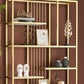 Industrial Open Etagere Bookshelf Iron Frame Manufactured Wood Shelf Bookshelf Clearhalo 'Bookcases' 'furn' 'furn_bookcases' 'Furniture' 'furniture_bookcases' 'kitchen' 'kitchen_bookcases' 'Living Room Furniture' 'Office Furniture' 4804746