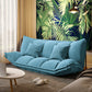 Contemporary Tight Back Convertible Sleeper Sofa Fabric Armless Sofa Light Blue 20"H x 71"L x 41"W Clearhalo 'Furniture' 'furniture_sofas' 'kitchen' 'kitchen_sofas' 'Living Room Furniture' 'Sofa' 'sofas' 4804795