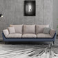 Flared Arm Sofa with 3 Pillows for Apartment and Bonus Room Blue Clearhalo 'furn' 'furn_sofas' 'Furniture' 'furniture_sofas' 'kitchen' 'kitchen_sofas' 'Living Room Furniture' 'Sofa' 'sofas' 4804868