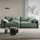 Cushions Modern Sofa 41"W Pillow Top Arm Sofa for Living Room 102.4"L x 41.3"W x 29.5"H Clearhalo 'furn' 'furn_sofas' 'Furniture' 'furniture_sofas' 'kitchen' 'kitchen_sofas' 'Living Room Furniture' 'Sofa' 'sofas' 4804904