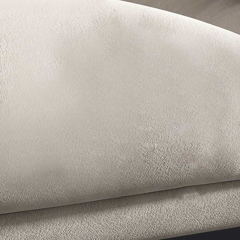 Velvet Modern Standard Sofa 35.5"W Square Arm Sofa with Bolster Pillows for Living Room Clearhalo 'furn' 'furn_sofas' 'Furniture' 'furniture_sofas' 'kitchen' 'kitchen_sofas' 'Living Room Furniture' 'Sofa' 'sofas' 4805059