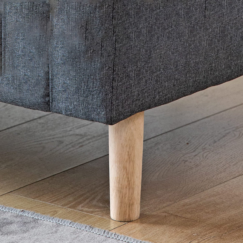 23.23" H Tuxedo Arm Sofa with Tight Back Sofa for Living Room, Apartment Clearhalo 'furn' 'furn_sofas' 'Furniture' 'furniture_sofas' 'kitchen' 'kitchen_sofas' 'Living Room Furniture' 'Sofa' 'sofas' 4805152