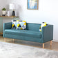 23.23" H Tuxedo Arm Sofa with Tight Back Sofa for Living Room, Apartment Blackish Green Clearhalo 'furn' 'furn_sofas' 'Furniture' 'furniture_sofas' 'kitchen' 'kitchen_sofas' 'Living Room Furniture' 'Sofa' 'sofas' 4805160
