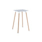 Industrial Square Bar Counter Table Dining Wooden Counter Table for Restaurant Clearhalo 'Bar Furniture' 'Bar Tables' 'bar_tables' 'furn' 'furn_bar_tables' 'Furniture' 'furniture_bar_tables' 'Kitchen & Dining Furniture' 4806894