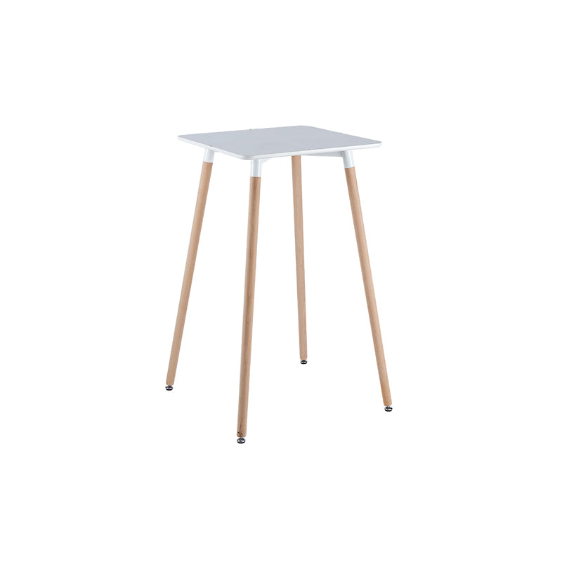 Industrial Square Bar Counter Table Dining Wooden Counter Table for Restaurant Clearhalo 'Bar Furniture' 'Bar Tables' 'bar_tables' 'furn' 'furn_bar_tables' 'Furniture' 'furniture_bar_tables' 'Kitchen & Dining Furniture' 4806894
