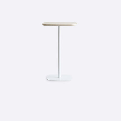 Industrial Round Bar Counter Table Wooden Dining Table for Kitchen White Without Chairs Clearhalo 'Bar Furniture' 'Bar Tables' 'bar_tables' 'furn' 'furn_bar_tables' 'Furniture' 'furniture_bar_tables' 'Kitchen & Dining Furniture' 4806946