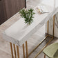 Nordic Rectangle Bar Counter Table Sintered Stone Dining Table for Kitchen Clearhalo 'Bar Furniture' 'Bar Tables' 'bar_tables' 'furn' 'furn_bar_tables' 'Furniture' 'furniture_bar_tables' 'Kitchen & Dining Furniture' 4807079