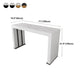 Stone Top Bar Dining Table Contemporary Bar Dining Table with Sled Base Clearhalo 'Bar Furniture' 'Bar Tables' 'bar_tables' 'furn' 'furn_bar_tables' 'Furniture' 'furniture_bar_tables' 'Kitchen & Dining Furniture' 4807346