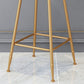 Scandinavian Round Barstools for Home Armless Stools with Metal Base Clearhalo 'Bar Furniture' 'Bar Stools' 'bar_stools' 'furn' 'furn_bar_stools' 'Furniture' 'furniture_bar_stools' 'Kitchen & Dining Furniture' 4807463
