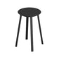 Modern Design Backless Swivel Barstools for Home Armless Stools with Metal Base Matte Black 1 Piece Clearhalo 'Bar Furniture' 'Bar Stools' 'bar_stools' 'furn' 'furn_bar_stools' 'Furniture' 'furniture_bar_stools' 'Kitchen & Dining Furniture' 4807580