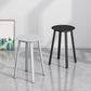 Modern Design Backless Swivel Barstools for Home Armless Stools with Metal Base Clearhalo 'Bar Furniture' 'Bar Stools' 'bar_stools' 'furn' 'furn_bar_stools' 'Furniture' 'furniture_bar_stools' 'Kitchen & Dining Furniture' 4807581