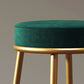 Nordic Design Low Back Armless Stools with Cushion Upholstered Counter Height Stool Clearhalo 'Bar Furniture' 'Bar Stools' 'bar_stools' 'furn' 'furn_bar_stools' 'Furniture' 'furniture_bar_stools' 'Kitchen & Dining Furniture' 4807620