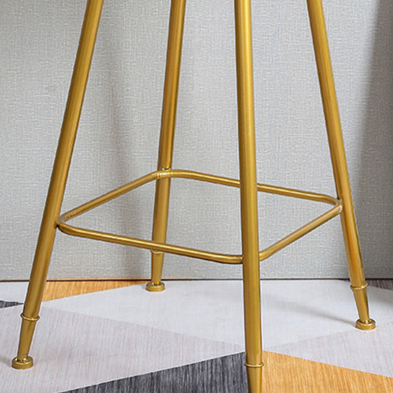 Nordic Design Stackable Backless Barstools for Home Upholstered Bar Stools Clearhalo 'Bar Furniture' 'Bar Stools' 'bar_stools' 'furn' 'furn_bar_stools' 'Furniture' 'furniture_bar_stools' 'Kitchen & Dining Furniture' 4807699