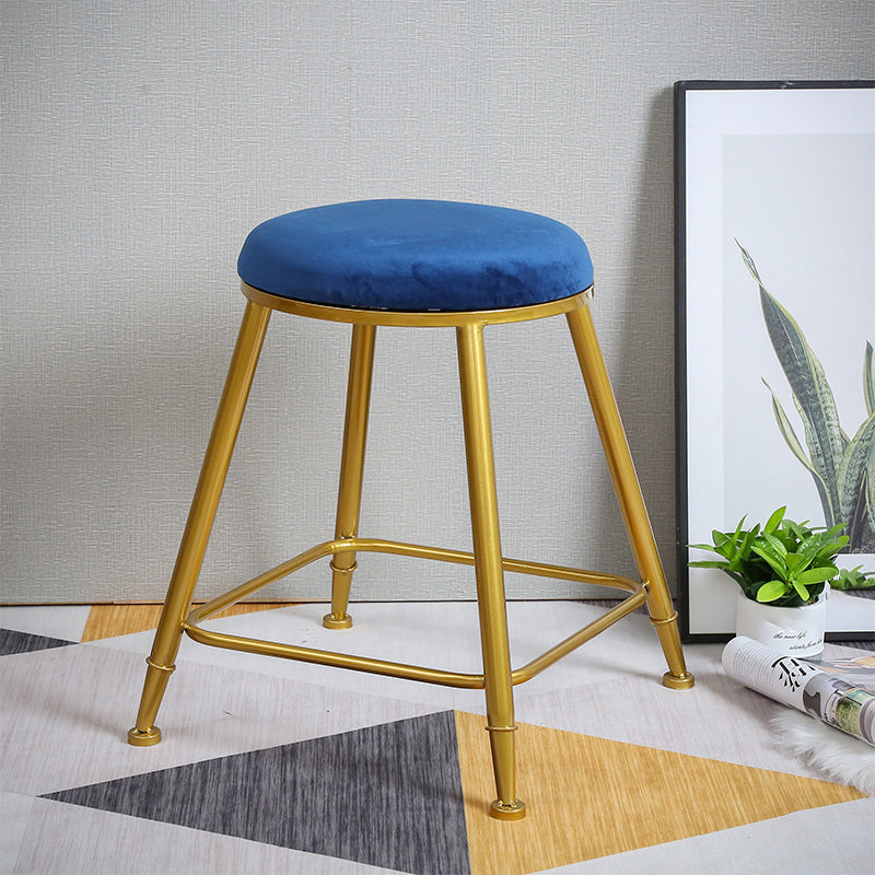 Nordic Design Stackable Backless Barstools for Home Upholstered Bar Stools Clearhalo 'Bar Furniture' 'Bar Stools' 'bar_stools' 'furn' 'furn_bar_stools' 'Furniture' 'furniture_bar_stools' 'Kitchen & Dining Furniture' 4807712