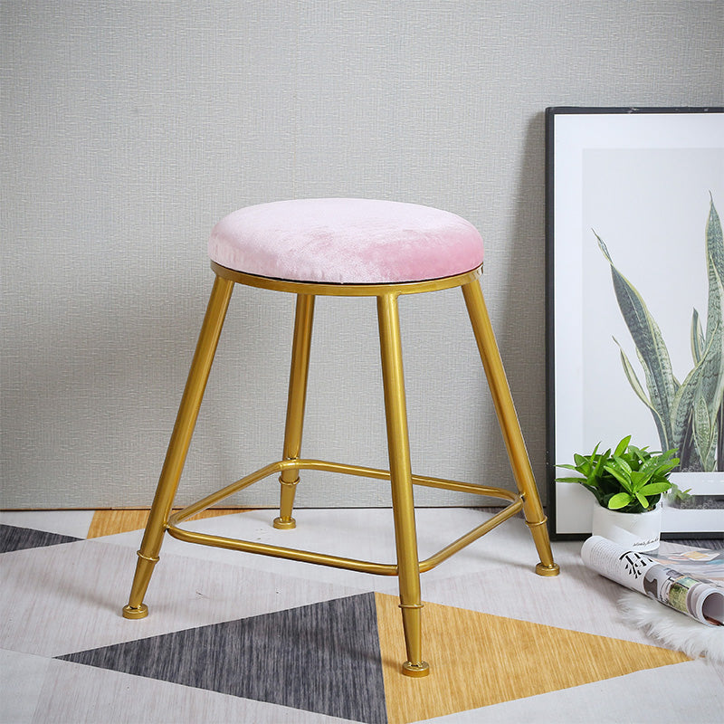 Nordic Design Stackable Backless Barstools for Home Upholstered Bar Stools Clearhalo 'Bar Furniture' 'Bar Stools' 'bar_stools' 'furn' 'furn_bar_stools' 'Furniture' 'furniture_bar_stools' 'Kitchen & Dining Furniture' 4807713