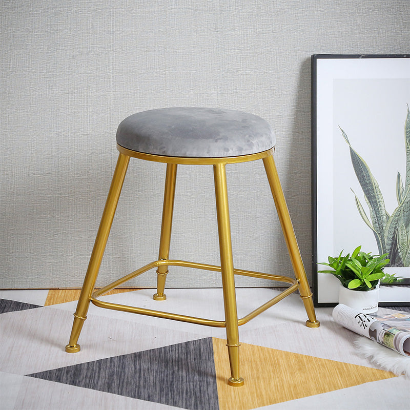 Nordic Design Stackable Backless Barstools for Home Upholstered Bar Stools Clearhalo 'Bar Furniture' 'Bar Stools' 'bar_stools' 'furn' 'furn_bar_stools' 'Furniture' 'furniture_bar_stools' 'Kitchen & Dining Furniture' 4807714