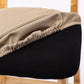 Scandinavian Upholstered Low Back Footrest Stool Matte Finish Rubberwood Barstool Clearhalo 'Bar Furniture' 'Bar Stools' 'bar_stools' 'furn' 'furn_bar_stools' 'Furniture' 'furniture_bar_stools' 'Kitchen & Dining Furniture' 4807780