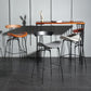 Industrial Footrest Low Back Barstool Matte Finish Leather Milk Tea Shop Stool Clearhalo 'Bar Furniture' 'Bar Stools' 'bar_stools' 'furn' 'furn_bar_stools' 'Furniture' 'furniture_bar_stools' 'Kitchen & Dining Furniture' 4807829