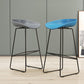 Modern Style Acrylic Counter Barstools for Home Bucket Low Back Stools Clearhalo 'Bar Furniture' 'Bar Stools' 'bar_stools' 'furn' 'furn_bar_stools' 'Furniture' 'furniture_bar_stools' 'Kitchen & Dining Furniture' 4808001