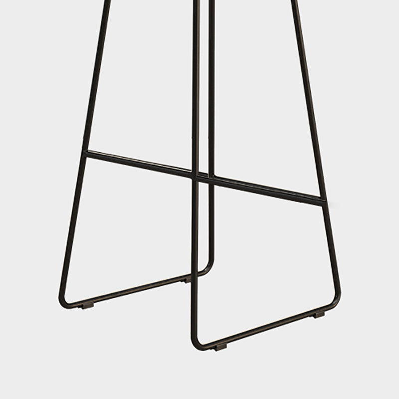 Modern Style Acrylic Counter Barstools for Home Bucket Low Back Stools Clearhalo 'Bar Furniture' 'Bar Stools' 'bar_stools' 'furn' 'furn_bar_stools' 'Furniture' 'furniture_bar_stools' 'Kitchen & Dining Furniture' 4808009