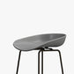 Modern Style Acrylic Counter Barstools for Home Bucket Low Back Stools Clearhalo 'Bar Furniture' 'Bar Stools' 'bar_stools' 'furn' 'furn_bar_stools' 'Furniture' 'furniture_bar_stools' 'Kitchen & Dining Furniture' 4808010