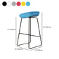Modern Style Acrylic Counter Barstools for Home Bucket Low Back Stools Clearhalo 'Bar Furniture' 'Bar Stools' 'bar_stools' 'furn' 'furn_bar_stools' 'Furniture' 'furniture_bar_stools' 'Kitchen & Dining Furniture' 4808014