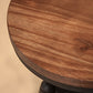 Industrial Footrest Adjustable Height Barstool Brown Pine Home Stool Clearhalo 'Bar Furniture' 'Bar Stools' 'bar_stools' 'furn' 'furn_bar_stools' 'Furniture' 'furniture_bar_stools' 'Kitchen & Dining Furniture' 4808078