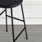 Modern Footrest Backless Barstool Matte Finish Oak Wood Coffee Shop Stool Clearhalo 'Bar Furniture' 'Bar Stools' 'bar_stools' 'furn' 'furn_bar_stools' 'Furniture' 'furniture_bar_stools' 'Kitchen & Dining Furniture' 4808103