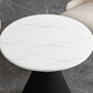 Glam Sintered Stone Dining Table Set 1/2/3/4/5 Pieces Dining Set for Dining Areas Clearhalo 'Dining Room Sets' 'Dining Tables & Seating' 'dining_room_set' 'furn' 'furn_dining_room_set' 'Furniture' 'furniture_dining_room_set' 'Kitchen & Dining Furniture' 4808206