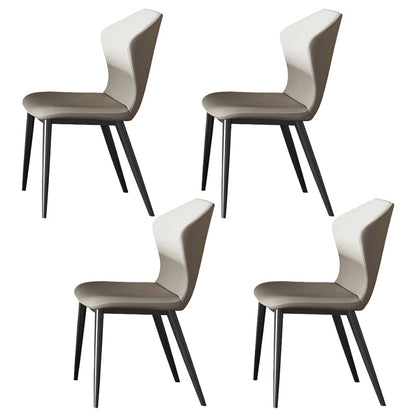 Modern Sintered Stone Dining Table Set 1/4/5/6/7 Pieces Dining Set for Home 4 Grey Chairs Clearhalo 'Dining Room Sets' 'Dining Tables & Seating' 'dining_room_set' 'furn' 'furn_dining_room_set' 'Furniture' 'furniture_dining_room_set' 'Kitchen & Dining Furniture' 4808279