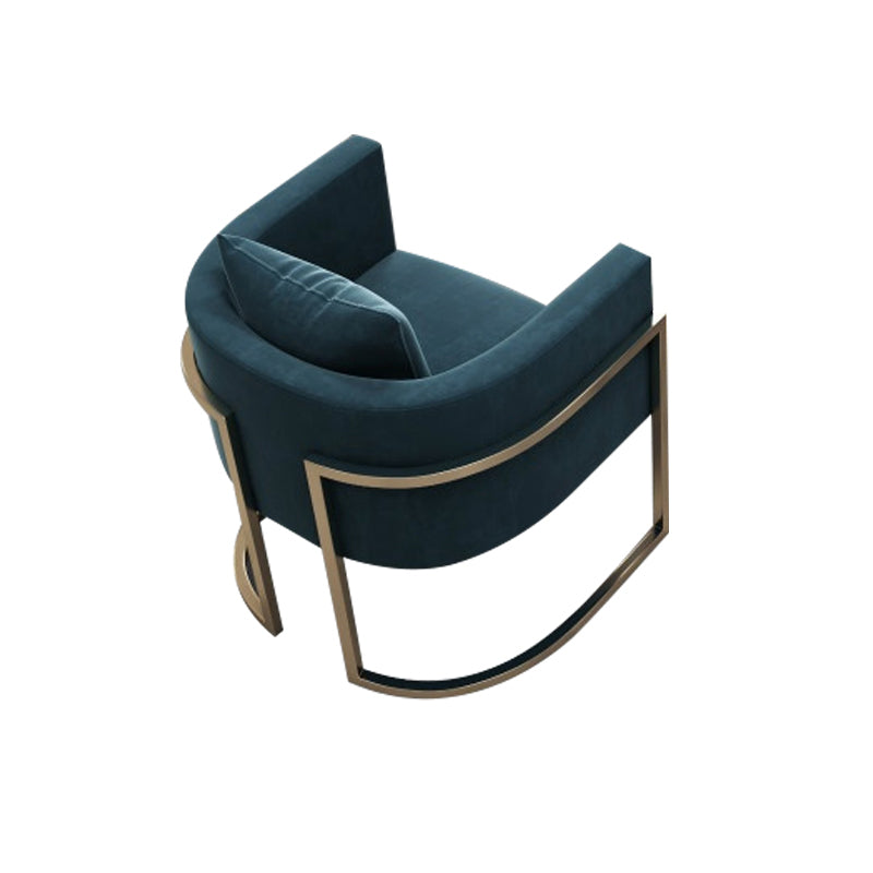 Glam Style Marble Dining Table 1/2/3/4/5 Pieces Dining Set for Home Use 1 Blue Chair Clearhalo 'Dining Room Sets' 'Dining Tables & Seating' 'dining_room_set' 'furn' 'furn_dining_room_set' 'Furniture' 'furniture_dining_room_set' 'Kitchen & Dining Furniture' 4808300